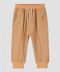 Ettie + H Reverse Seam Jogger Pants In Pumpkin 5 Ettie + H Reverse Seam Jogger Pants In Pumpkin