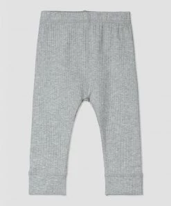 Ettie + H Ribbed Leggings In Grey