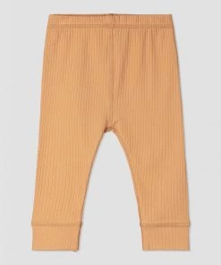 Ettie + H Ribbed Leggings In Pumpkin GIRLS