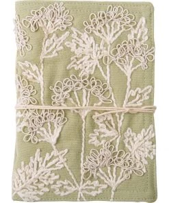 Primitives By Kathy Embroidered Floral Journal