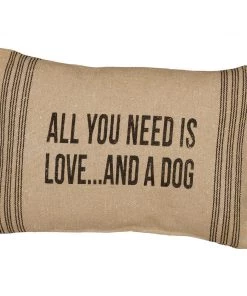 Primitives By Kathy All You Need Is Love & A Dog Pillow