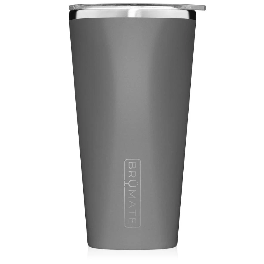 BruMate Imperial Pint - Matte Gray GIFTS 1 BruMate Imperial Pint - Matte Gray GIFTS