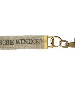 Primitives By Kathy GIFTS Be Kind Canvas Keychain