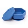 Tiny Twinkle GIFTS Silicone Suction Bowl + Lid Set - Indigo