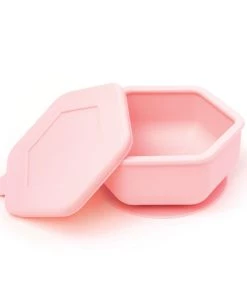 Tiny Twinkle Silicone Suction Bowl + Lid Set - Rose GIFTS