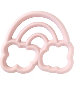 Itzy Ritzy Rainbow Silicone Baby Teether GIRLS