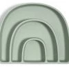Ava + Oliver Rainbow Silicone Suction Plate | Sage