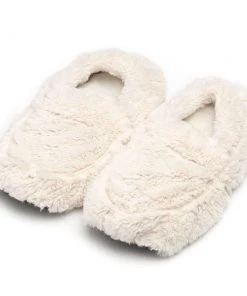 Cream Warmies Slippers GIFTS