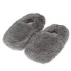 GIFTS Dark Gray Warmies Slippers
