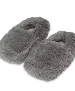 GIFTS Dark Gray Warmies Slippers