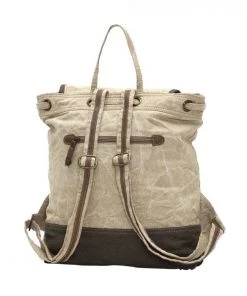 Myra Bag Printed Canvas Backpack