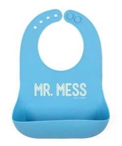 Bella Tunno BOYS Mr. Mess Silicone Bib