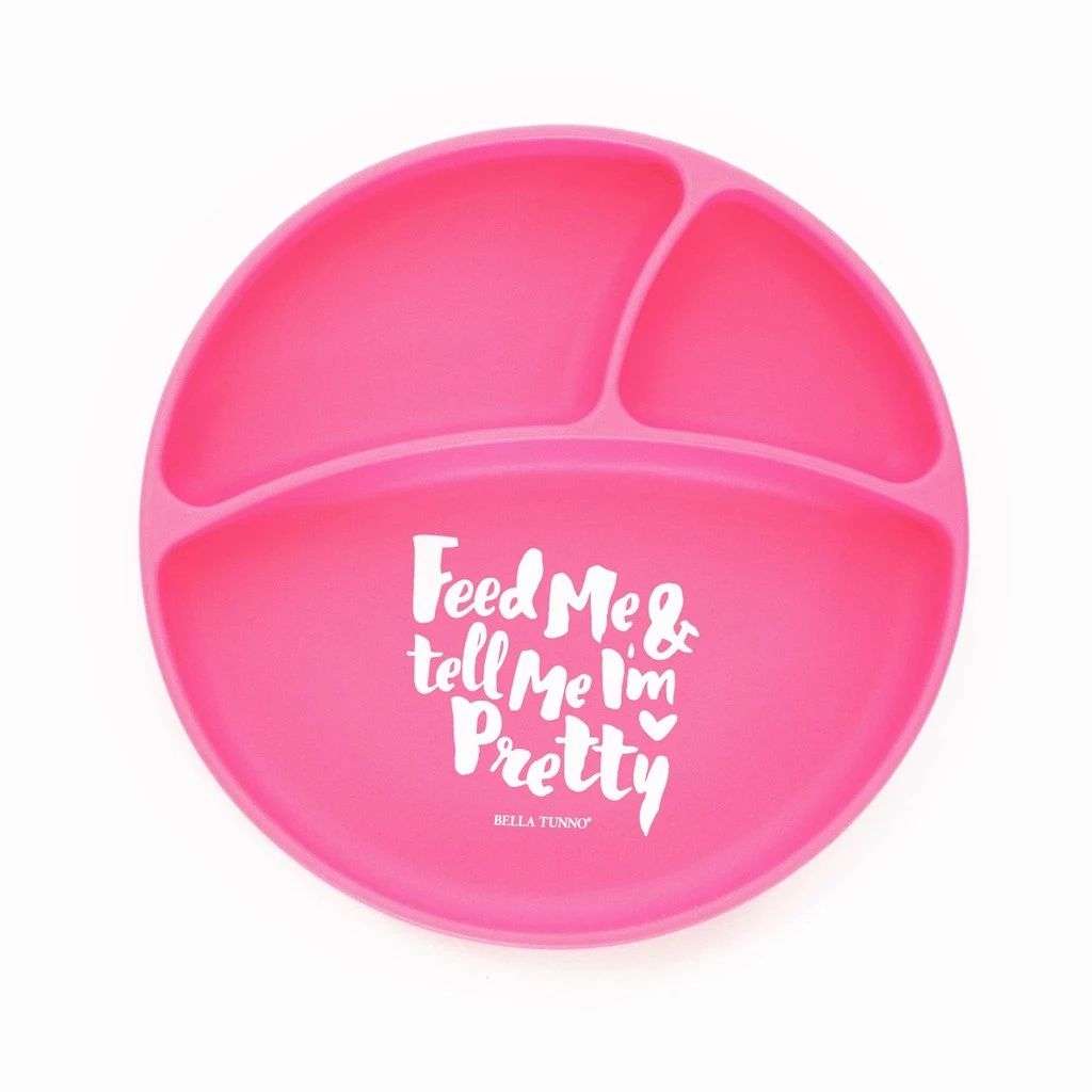 Bella Tunno Feed Me & Tell Me I'm Pretty Suction Plate 1 Bella Tunno Feed Me & Tell Me I'm Pretty Suction Plate