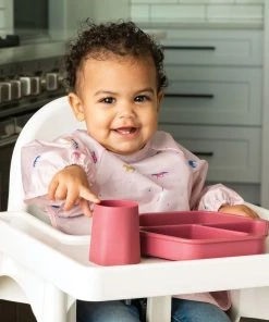 Tiny Twinkle GIFTS Silicone Training Cups - Rose + Burgundy