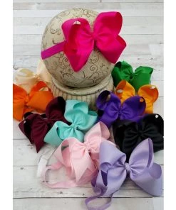 The Hair Bow Company Oversized Satin Bow Headband-Assorted Colors ACCESSORIES 5 The Hair Bow Company Oversized Satin Bow Headband-Assorted Colors ACCESSORIES