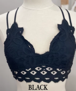 Anemone Scalloped Lace Bralette Intimates + Bralettes