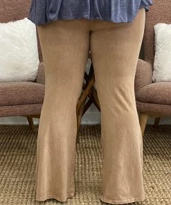 Fashiongo: Chatoyant BOTTOMS Washed Bell Bottom Flare Pants In Camel 5 Fashiongo: Chatoyant BOTTOMS Washed Bell Bottom Flare Pants In Camel