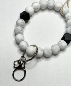 Three Hearts Key Bangle Teether Bracelet GIFTS 10 Three Hearts Key Bangle Teether Bracelet GIFTS