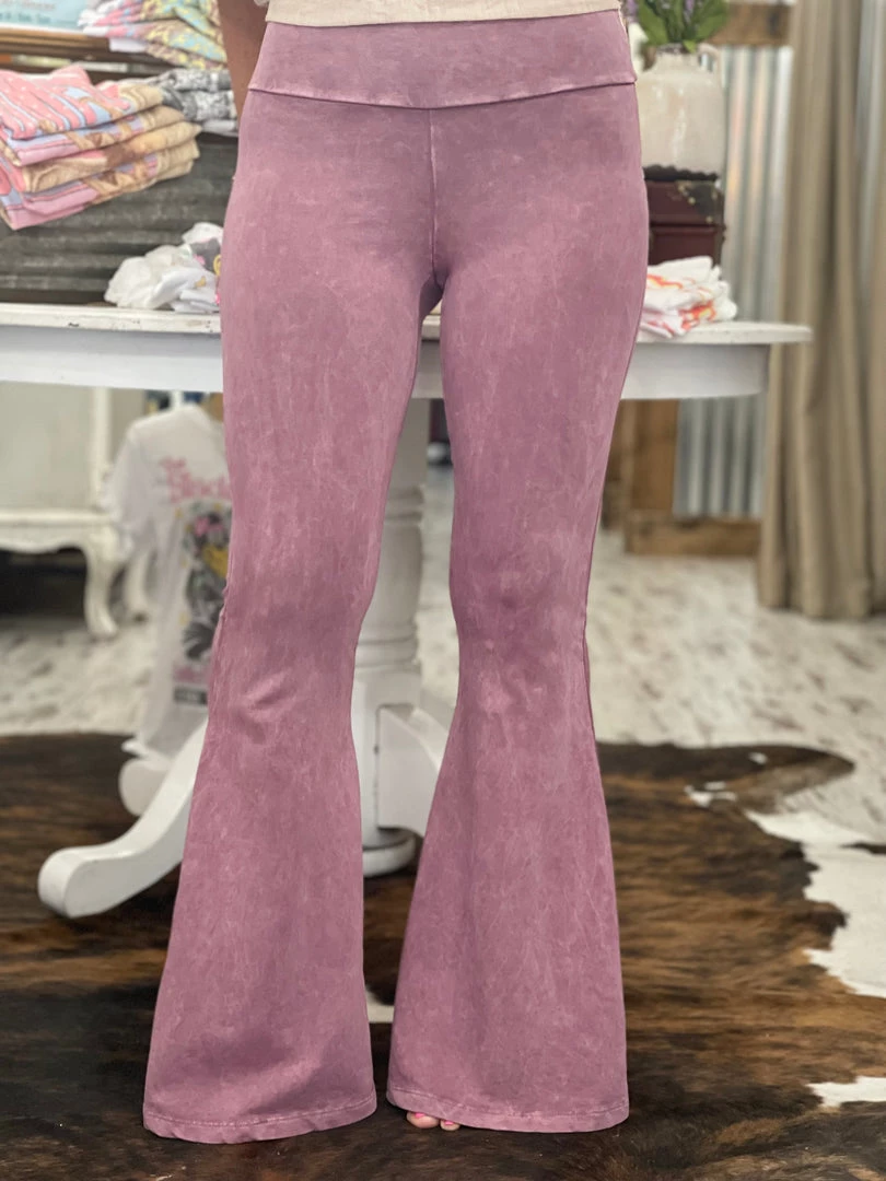 Fashiongo: Chatoyant Washed Bell Bottom Flare Pants With Pockets In Rose 2 Fashiongo: Chatoyant Washed Bell Bottom Flare Pants With Pockets In Rose