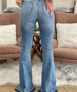 Cello Button Fly High Low Hem Flare Jean 6 Cello Button Fly High Low Hem Flare Jean