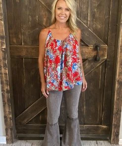 Fashiongo: Chatoyant Washed Waffle Bell Bottom Flare Pants In Desert Taupe BOTTOMS