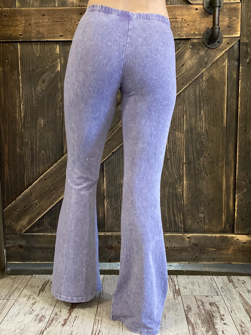 Fashiongo: Chatoyant BOTTOMS Washed Bell Bottom Flare Pants In Lilac 3 Fashiongo: Chatoyant BOTTOMS Washed Bell Bottom Flare Pants In Lilac