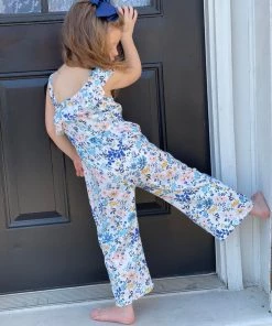 Honeydew Floral Ruffle Off Shoulder Jumpsuit
