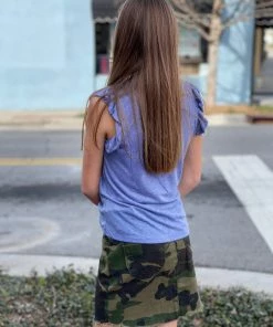 Hayden Of Los Angeles GIRLS Camo Paperbag Skirt 5 Hayden Of Los Angeles GIRLS Camo Paperbag Skirt