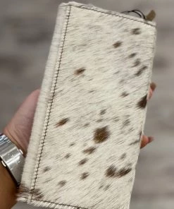 Myra Bag Full Hairon Wallet In Brown ACCESSORIES