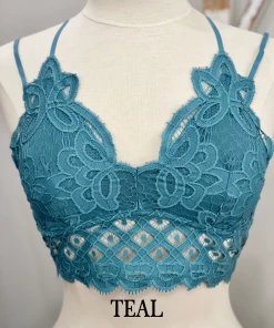 Anemone Scalloped Lace Bralette Intimates + Bralettes