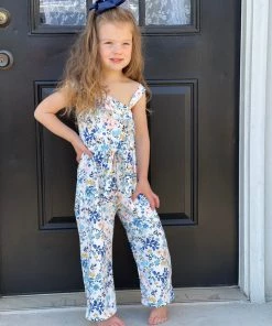 Honeydew Floral Ruffle Off Shoulder Jumpsuit