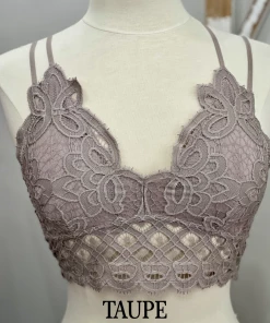 Anemone Scalloped Lace Bralette Intimates + Bralettes