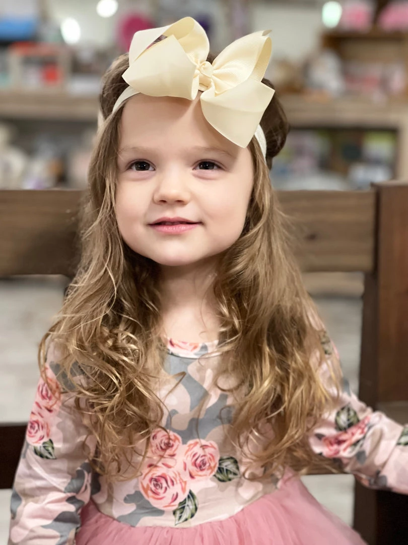 The Hair Bow Company Oversized Satin Bow Headband-Assorted Colors ACCESSORIES 2 The Hair Bow Company Oversized Satin Bow Headband-Assorted Colors ACCESSORIES