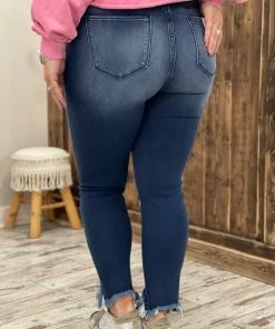 Cello Mid Rise Raw Hem Skinny Jeans 5 Cello Mid Rise Raw Hem Skinny Jeans