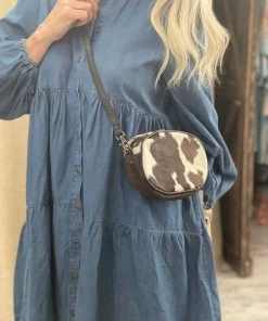 Myra Bag ACCESSORIES Black Hairon Sling Bag