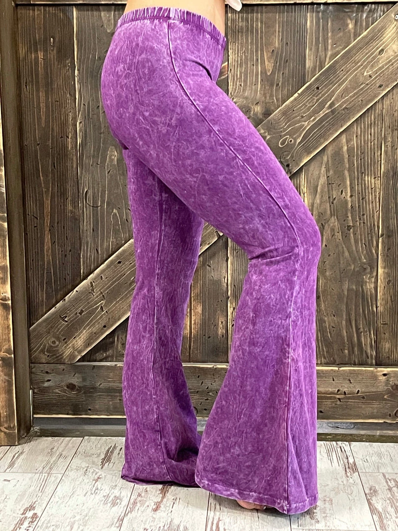 Fashiongo: Chatoyant Washed Bell Bottom Flare Pants In Purple BOTTOMS 1 Fashiongo: Chatoyant Washed Bell Bottom Flare Pants In Purple BOTTOMS