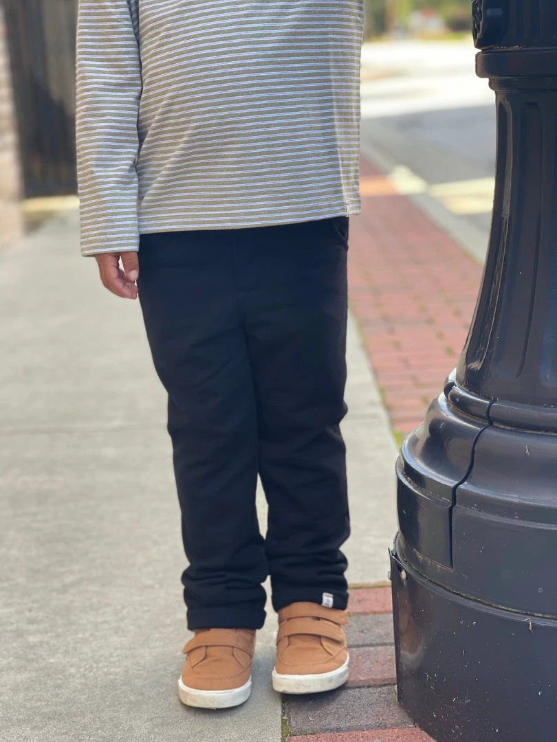 Me & Henry Jersey Pants In Black BOYS 1 Me & Henry Jersey Pants In Black BOYS