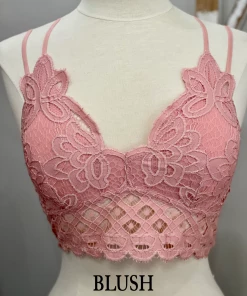 Anemone Scalloped Lace Bralette Intimates + Bralettes