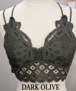 Anemone Scalloped Lace Bralette Intimates + Bralettes