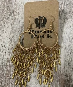 Golden Stella ACCESSORIES Metal Tassel Earrings In Gold