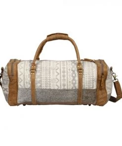 Myra Bag Tribal Canvas & Hairon Duffle Bag