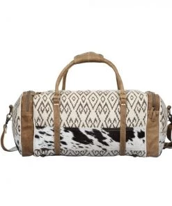 Myra Bag BAGS + BACKPACKS Aztec Rug & Hairon Duffle Bag