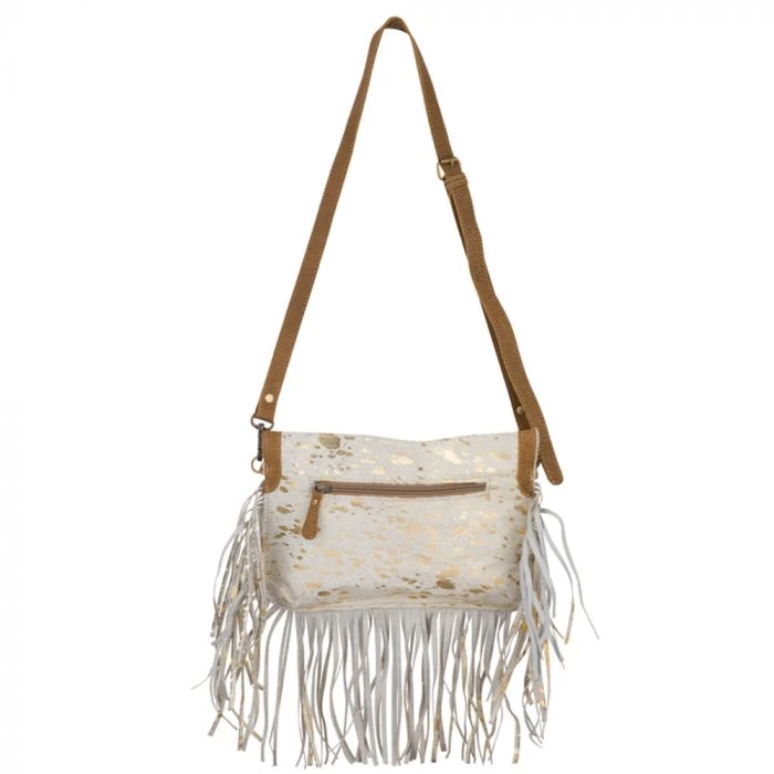 Myra Bag Front Flap Fringe Hairon Purse 4 Myra Bag Front Flap Fringe Hairon Purse