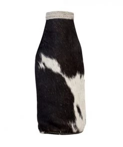 Myra Bag Leather & Hairon Beer Pint Holder In Black ACCESSORIES