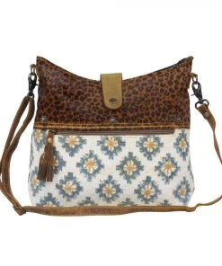 Myra Bag Leopard Hairon & Rug Shoulder Bag ACCESSORIES