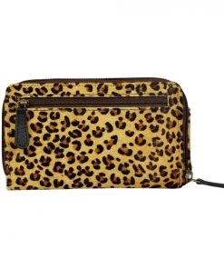 Myra Bag BAGS + BACKPACKS Leopard Wallet & Phone Holder