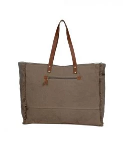 Myra Bag Neutral Triangle & Hairon Weekender Bag ACCESSORIES