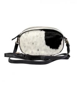Myra Bag ACCESSORIES Black Hairon Sling Bag