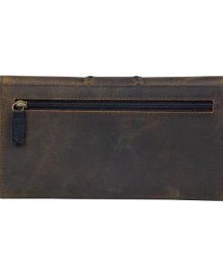 Myra Bag ACCESSORIES Stitched Leather Wallet