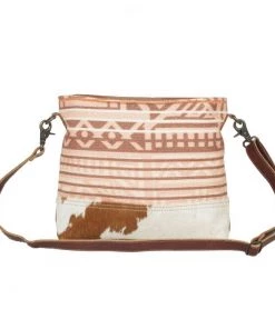 Myra Bag Striped Rug & Hairon Shoulder Bag ACCESSORIES